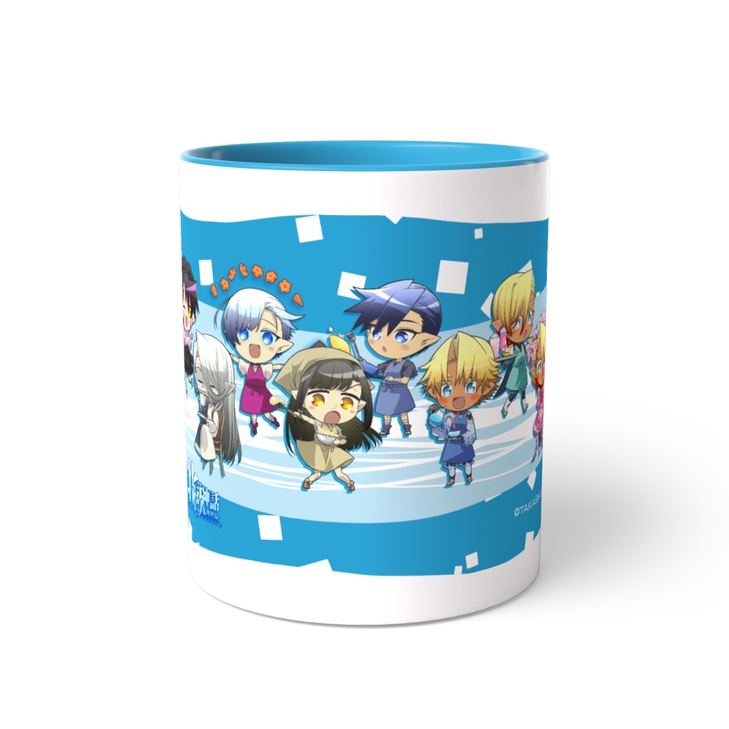 【BOOTH限定】新釈北欧神話 コラボカフェ風ツートンカラーマグカップ