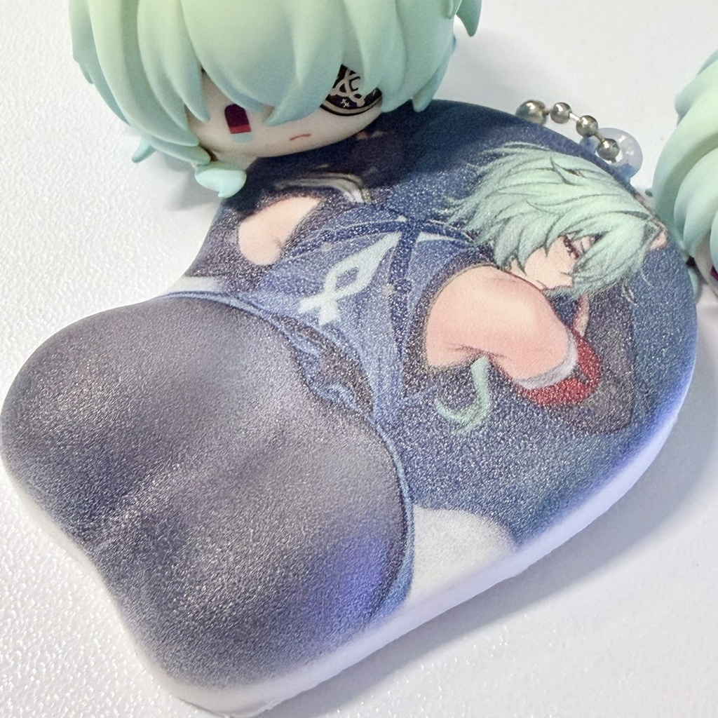 お尻マウスパットキーホルダー（アナイクス）