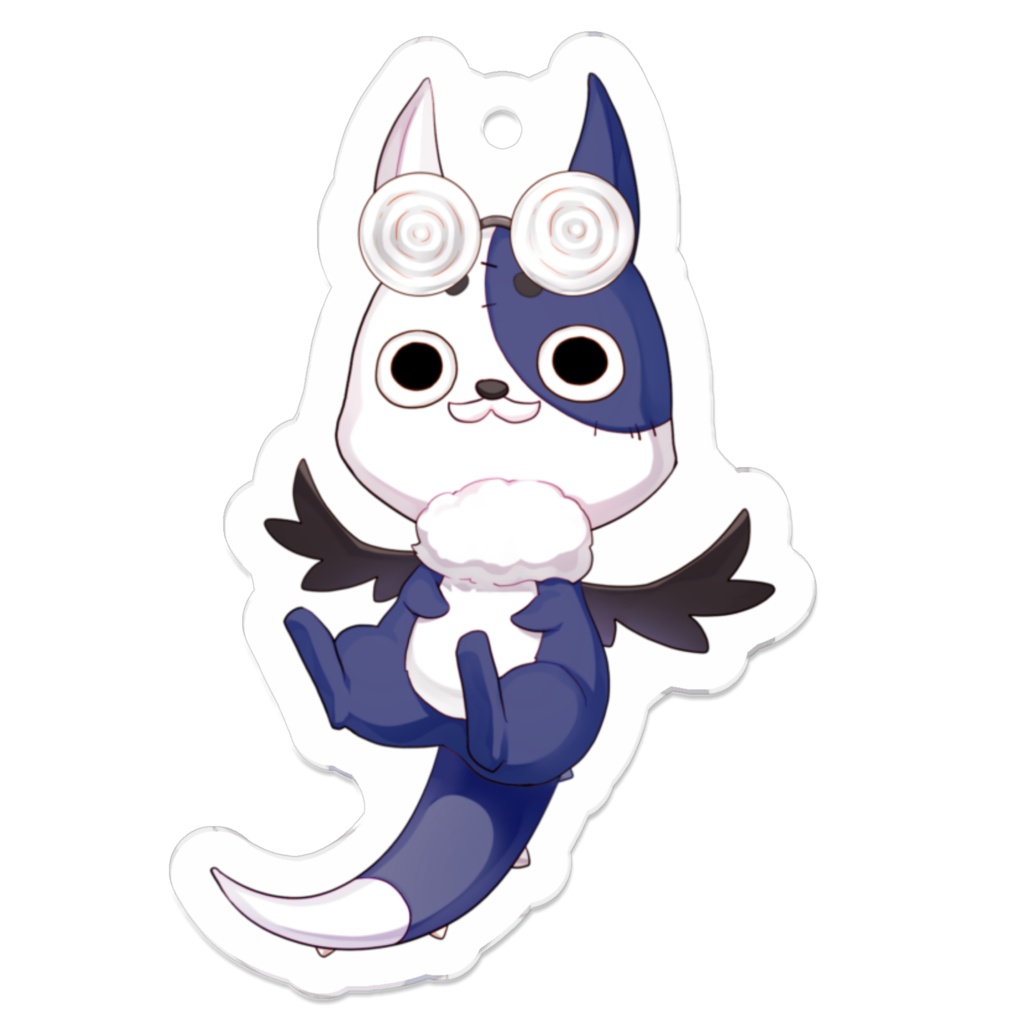 ハカセ アクリルキーホルダー(コーティングあり)