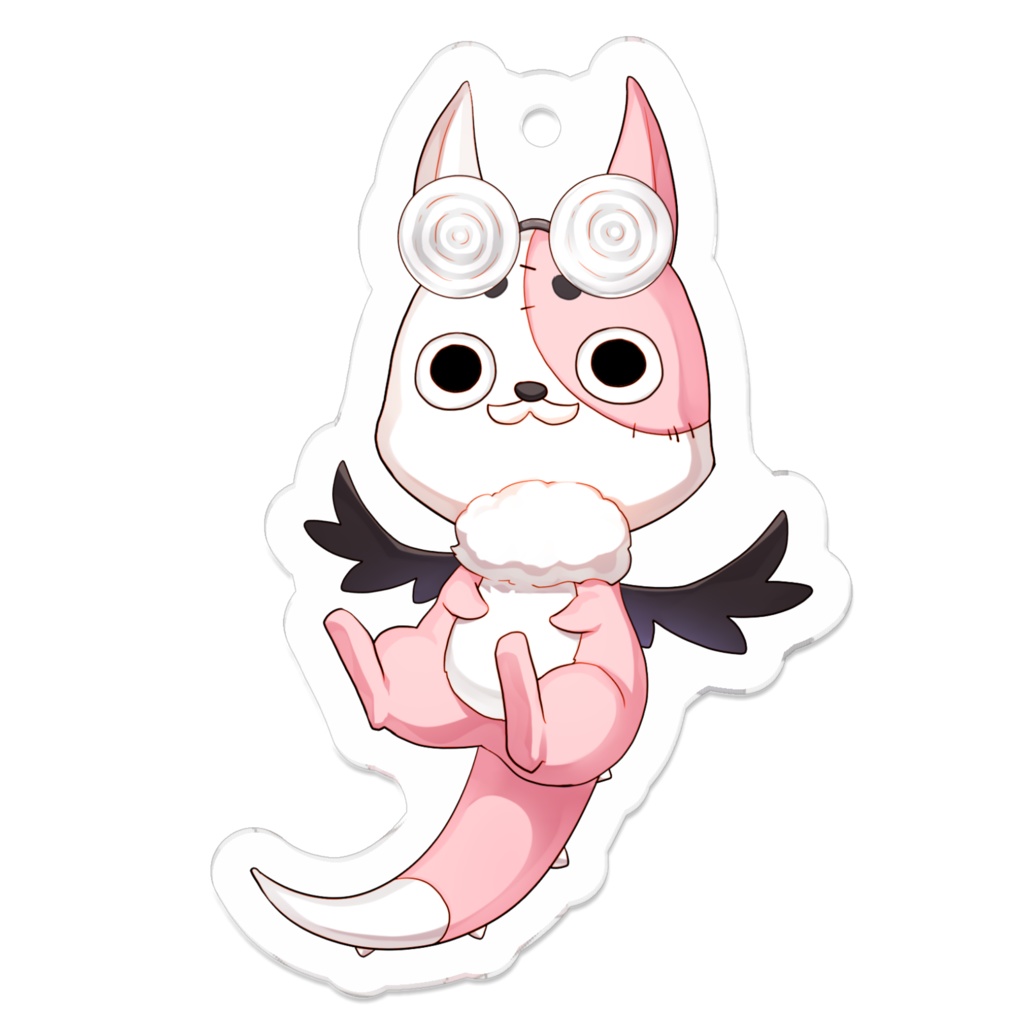 ハカセ アクリルキーホルダー(コーティングあり)