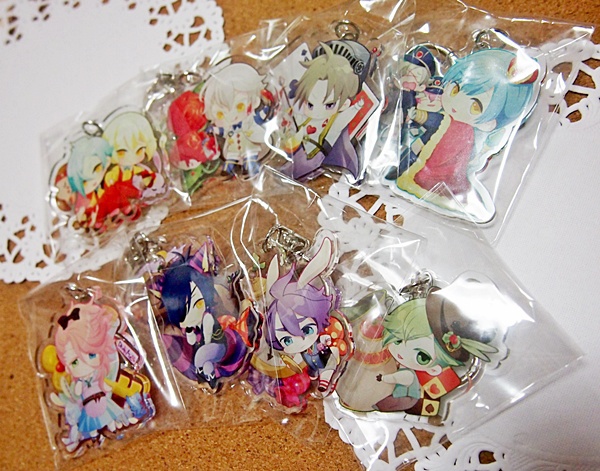 アリス刀剣男士 アクリルキーホルダー