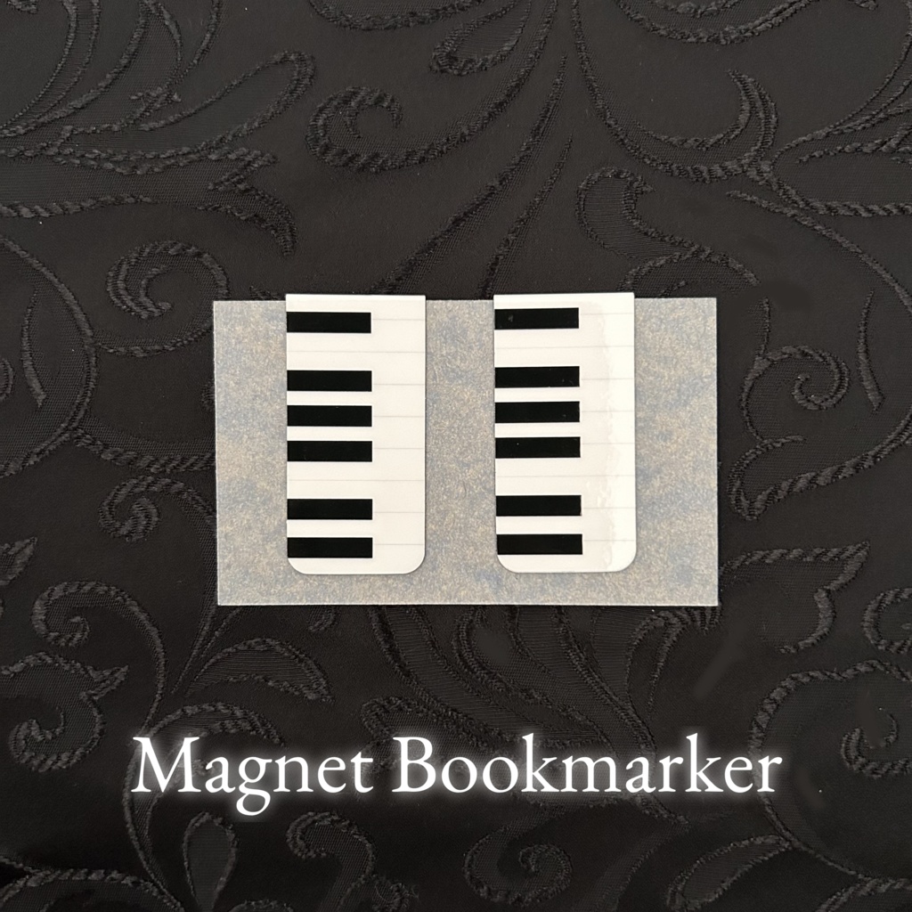 マグネットしおり（鍵盤）