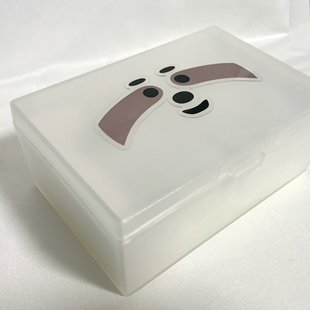 slothフェイスクリアステッカー(大)