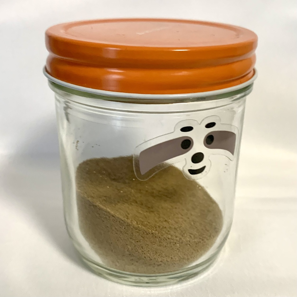 slothフェイスクリアステッカー(小)