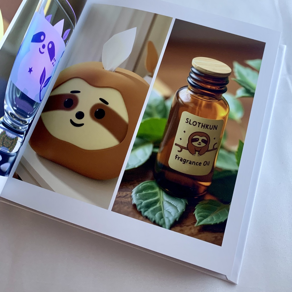 写真集『the life with sloth』|slothグッズAIアート