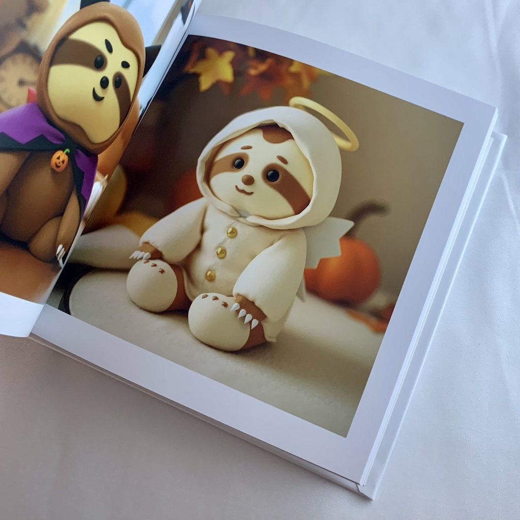 写真集『the life with sloth』|slothグッズAIアート