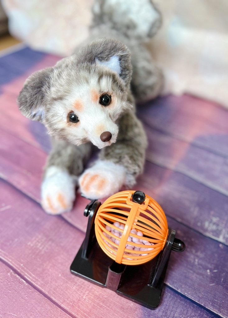 アートドール ぬいぐるみ こいぬ 犬