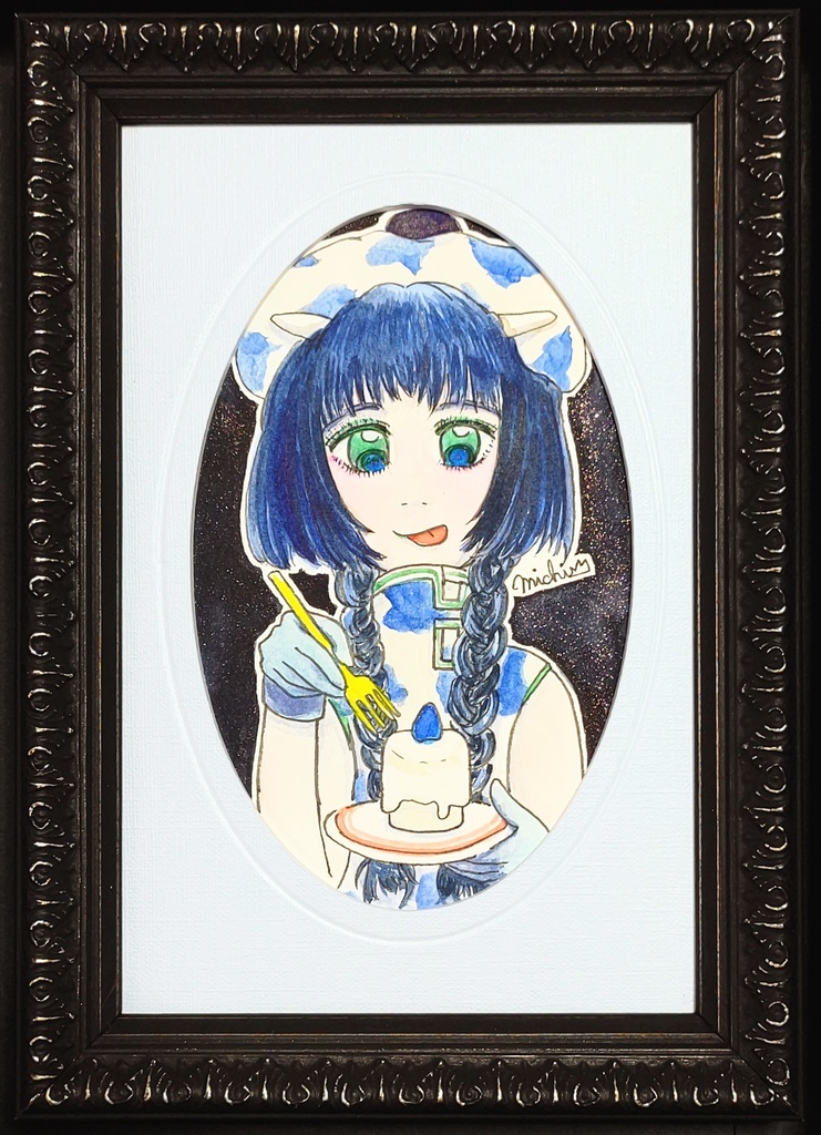 2025年1−4月制作 額装原画作品