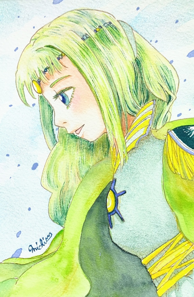 2025年1−4月制作 額装原画作品