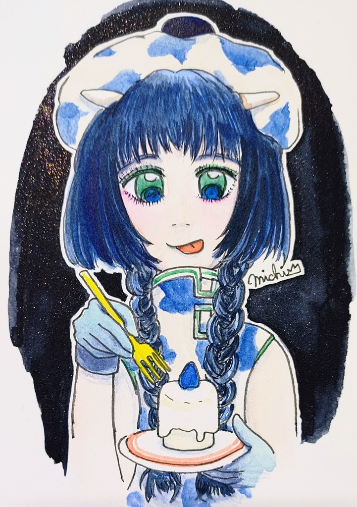 2025年1−4月制作 額装原画作品