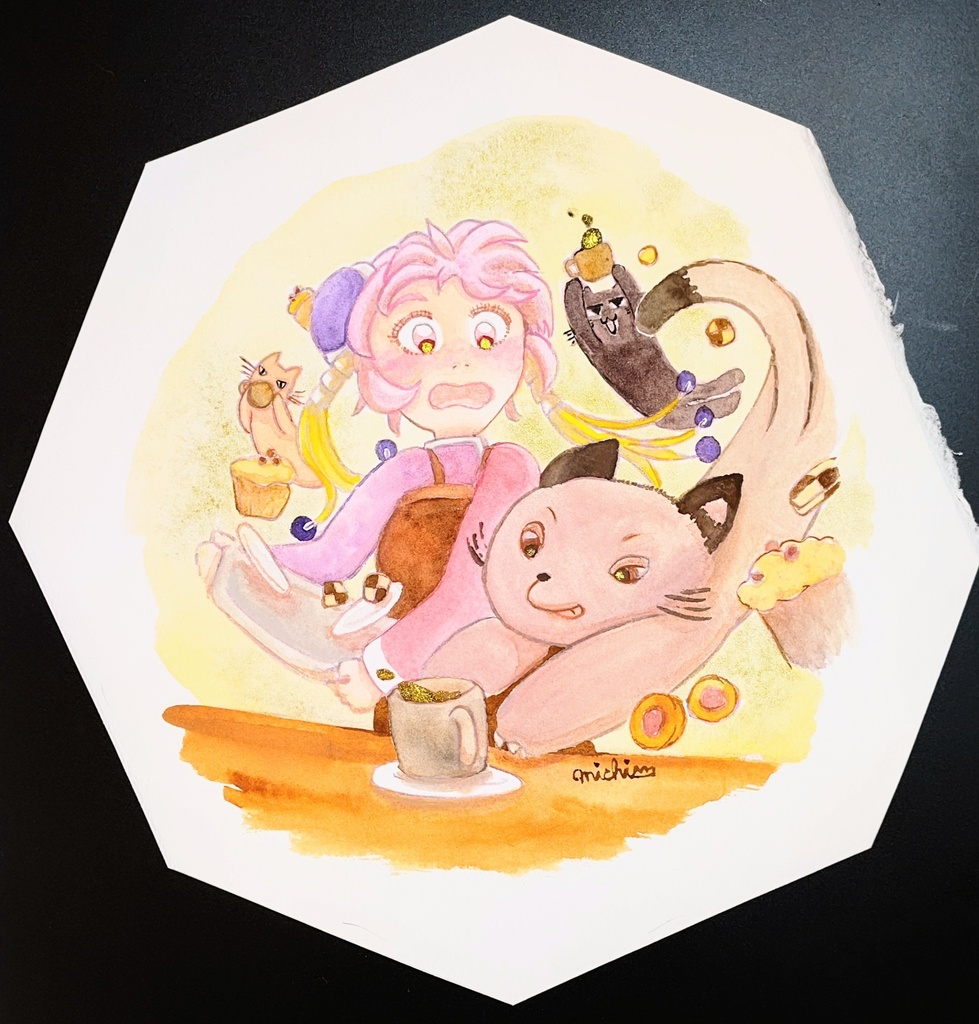 2025年1−4月制作 額装原画作品