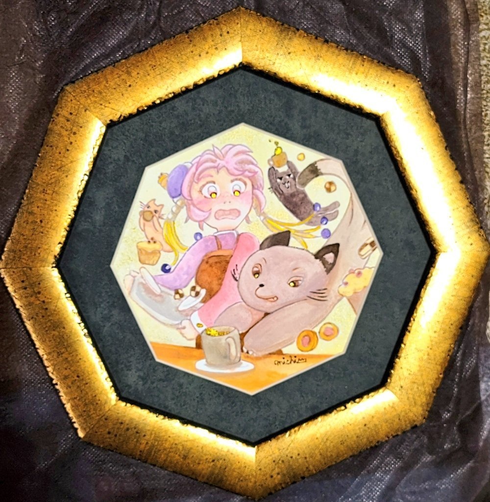 2025年1−4月制作 額装原画作品