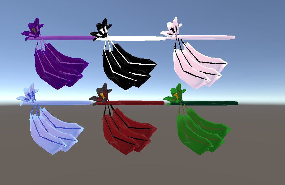 翼で目隠しができるヘイロー