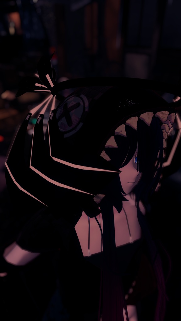 翼で目隠しができるヘイロー