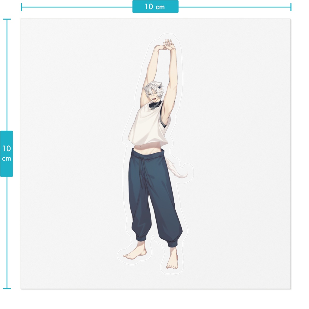 冬空龍司 【部屋着】 ステッカー
