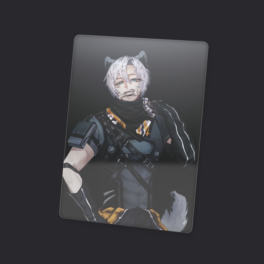 クリアカード トレカサイズ 冬空龍司