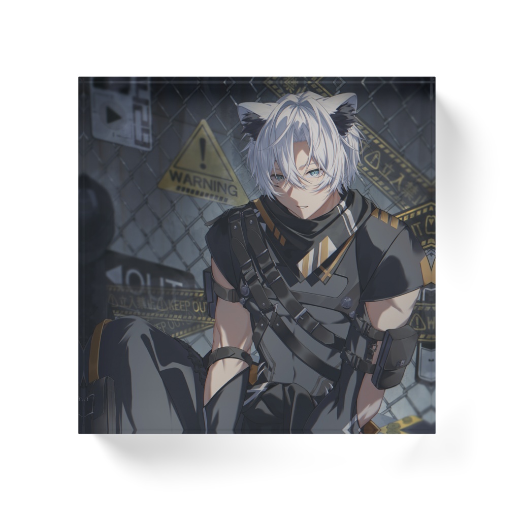 【冬空龍司 1周年記念グッズ ~期間限定販売~】 アクリルブロック