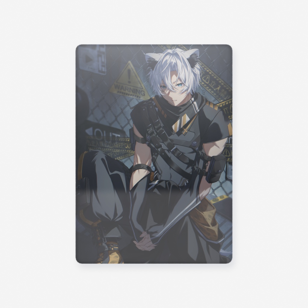 【冬空龍司　１周年記念グッズ　～期間限定販売～】　クリアカード