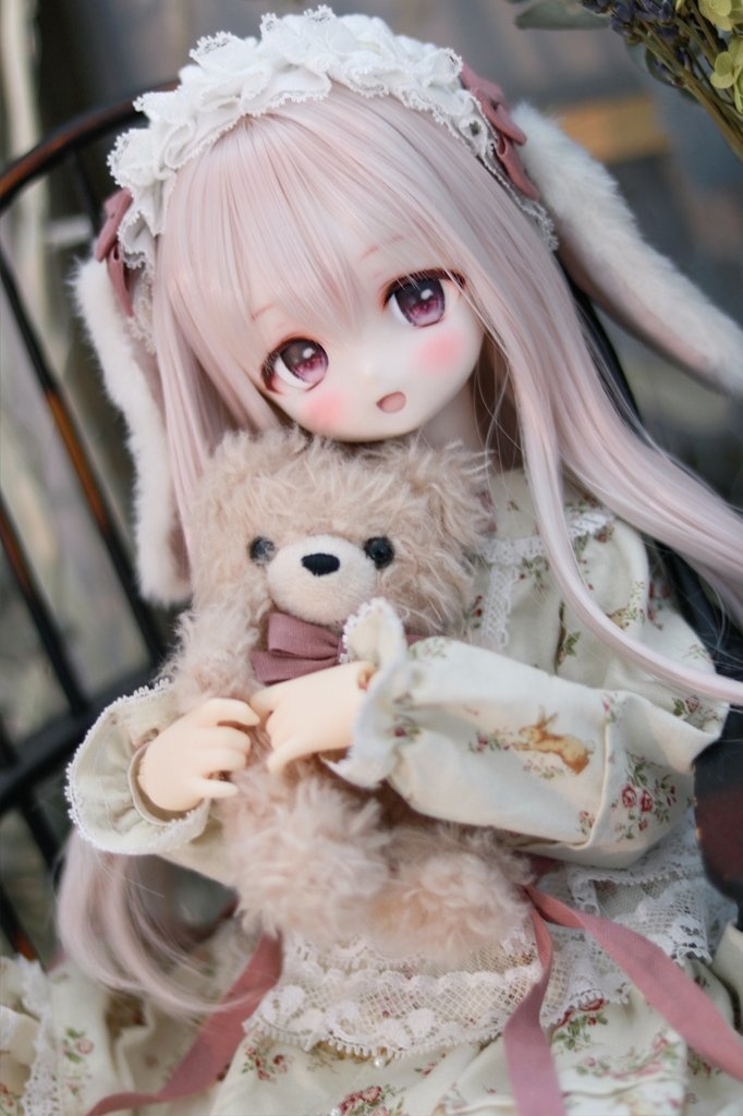 ロージーラビットワンピースセット(ピンク)