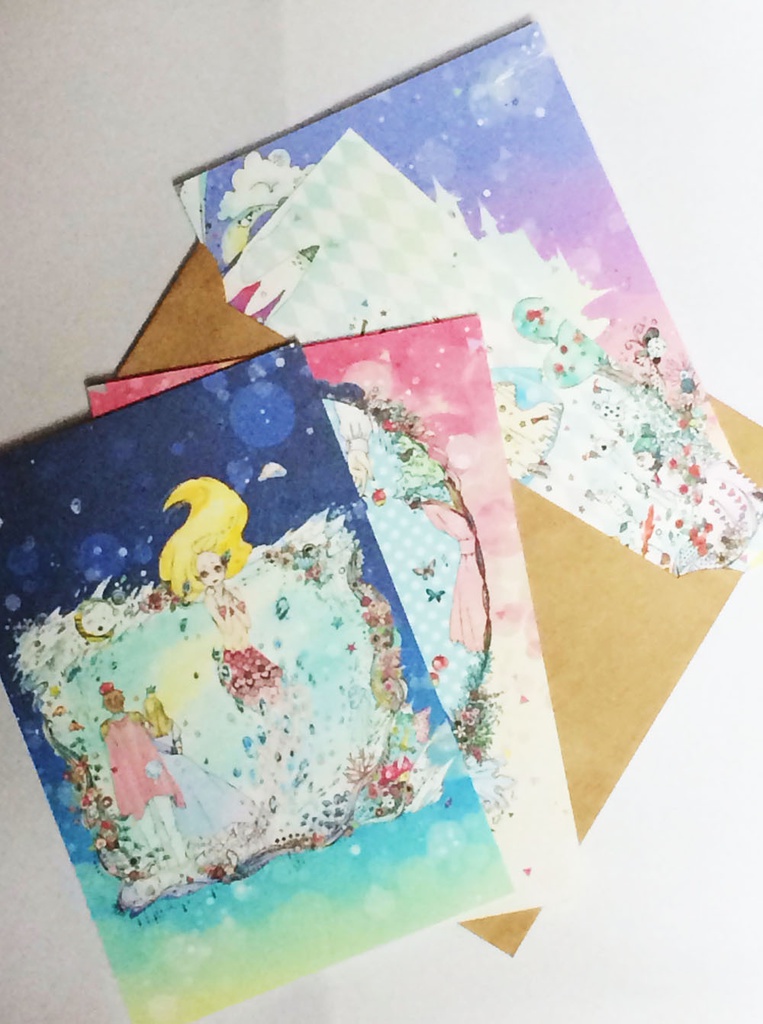 童話ポストカード
