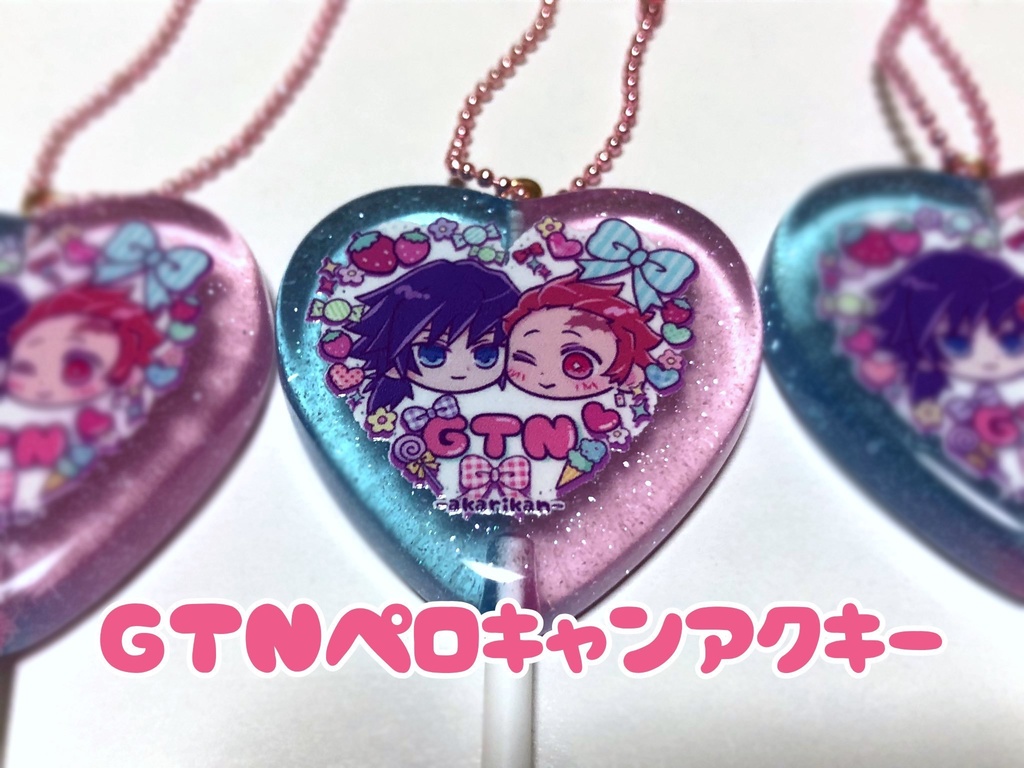 義炭ペロキャンアクキー