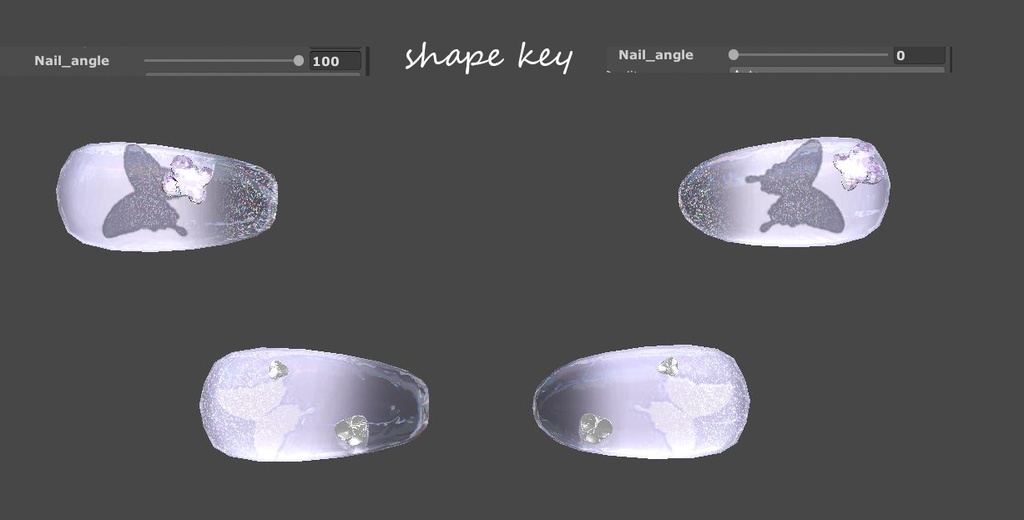 🦋NailArt_Navillera🦋 【 ライム,もえ,セレスティア,マヌカ】