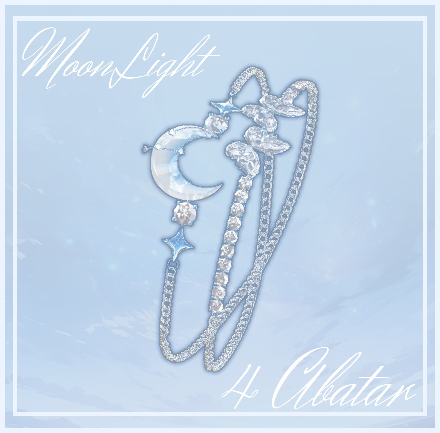 〖🌙MoonLight〗braceletブレスレット/  6 Avatar Modular