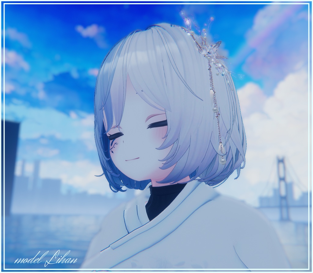 『Coral Flower🌸』Harirpin+earingヘアピンイヤリング