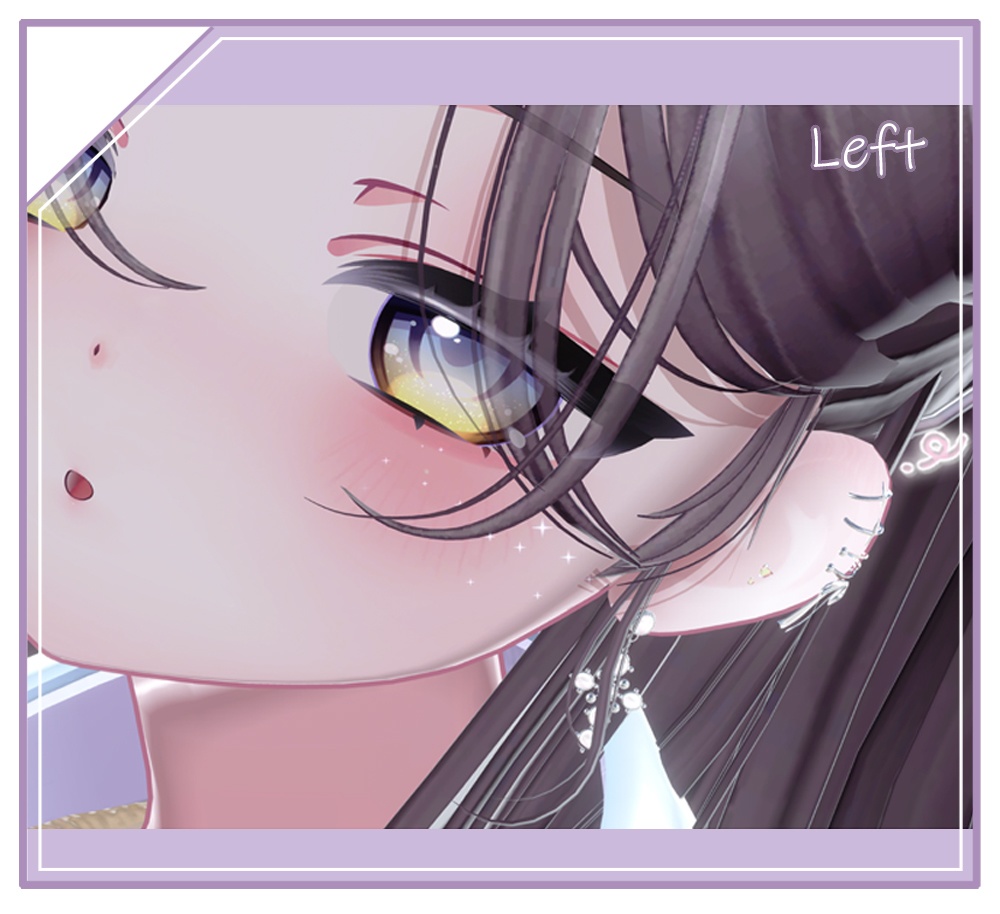 【7アバター対応】 ε❤️зHeart Piercing ε❤️з