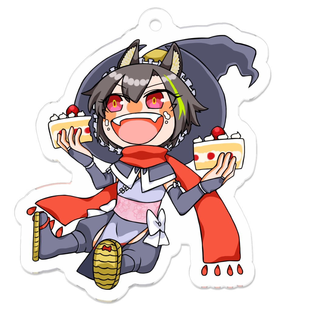 お誕生日メラニカ アクリルキーホルダー