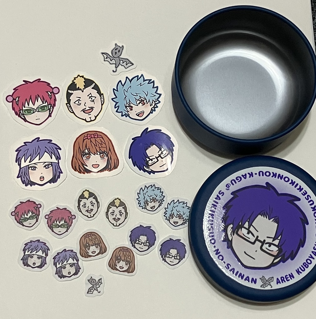 缶入りフレークシール【窪谷須亜蓮】