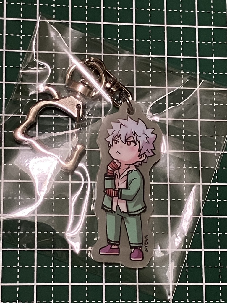 蓄光アクリルキーホルダー