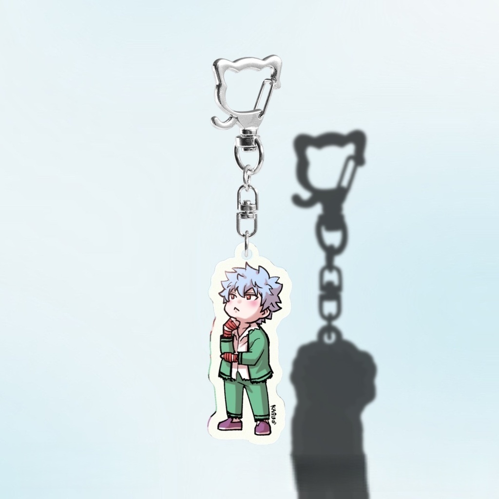 蓄光アクリルキーホルダー