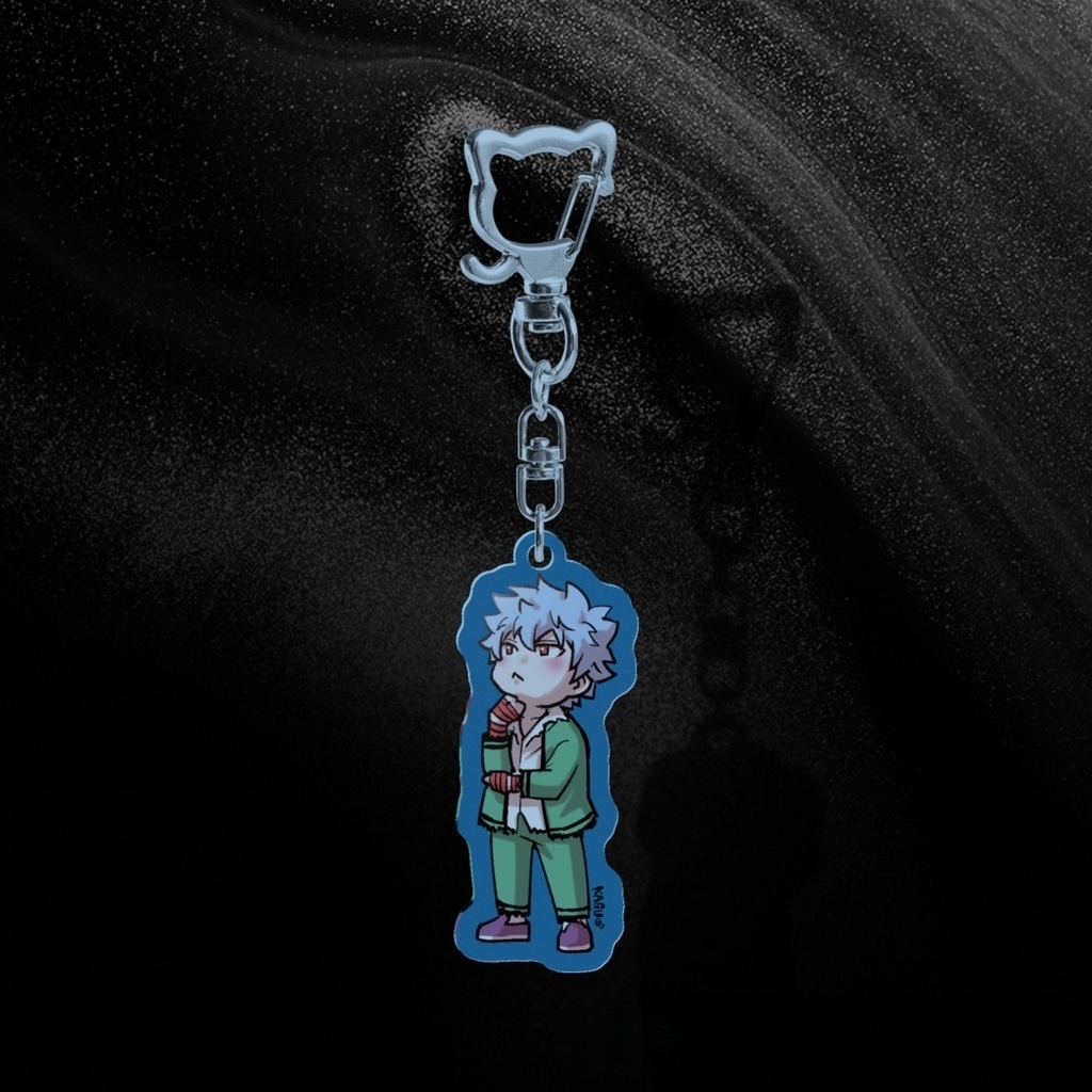 蓄光アクリルキーホルダー