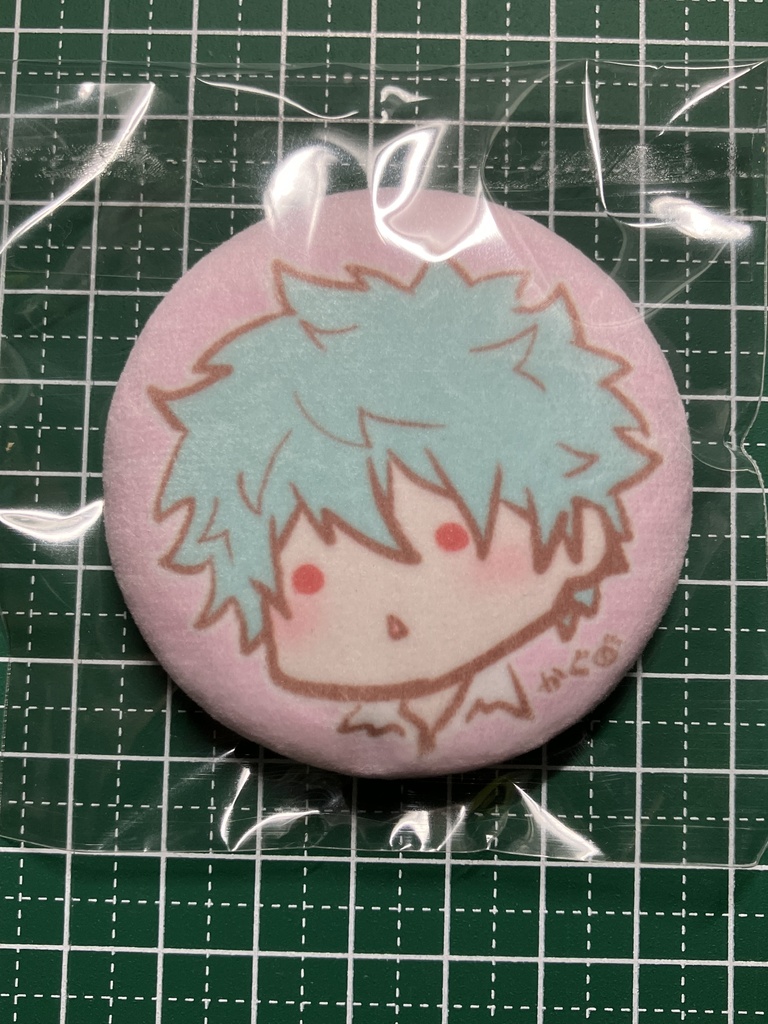 ふわふわ缶バッジ