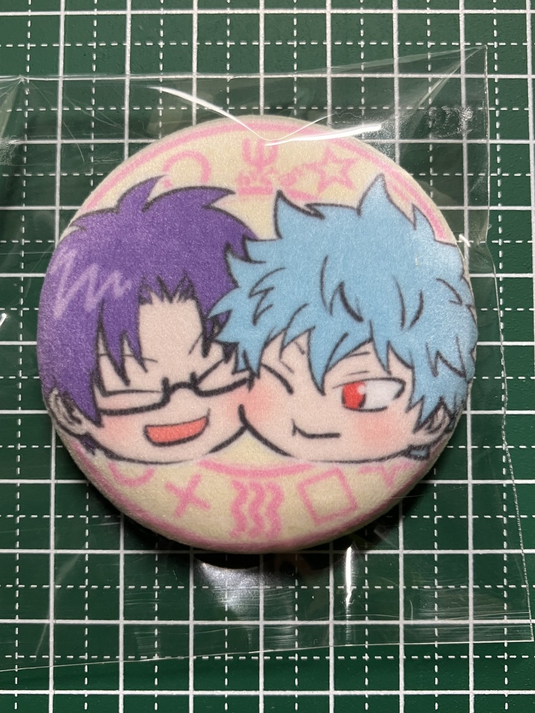 ふわふわ缶バッジ