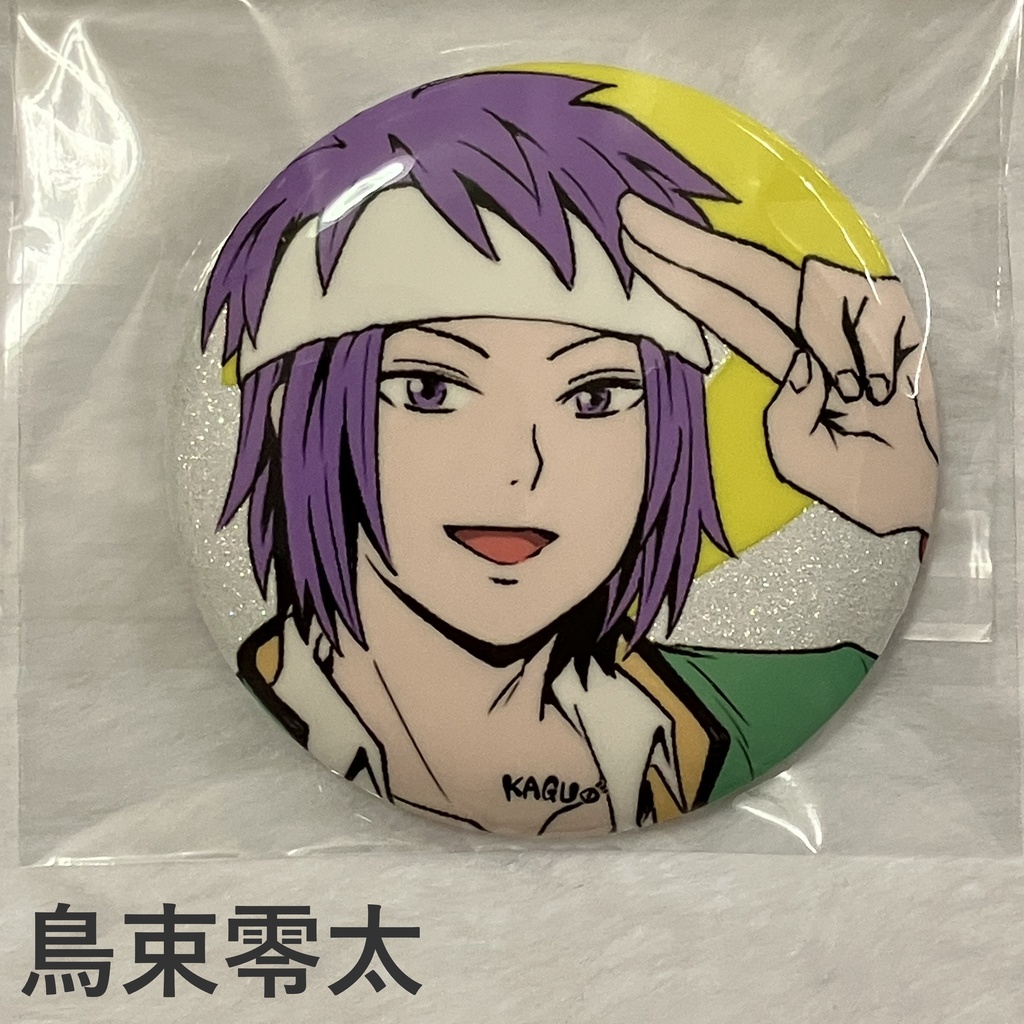 キラキラ缶バッジ