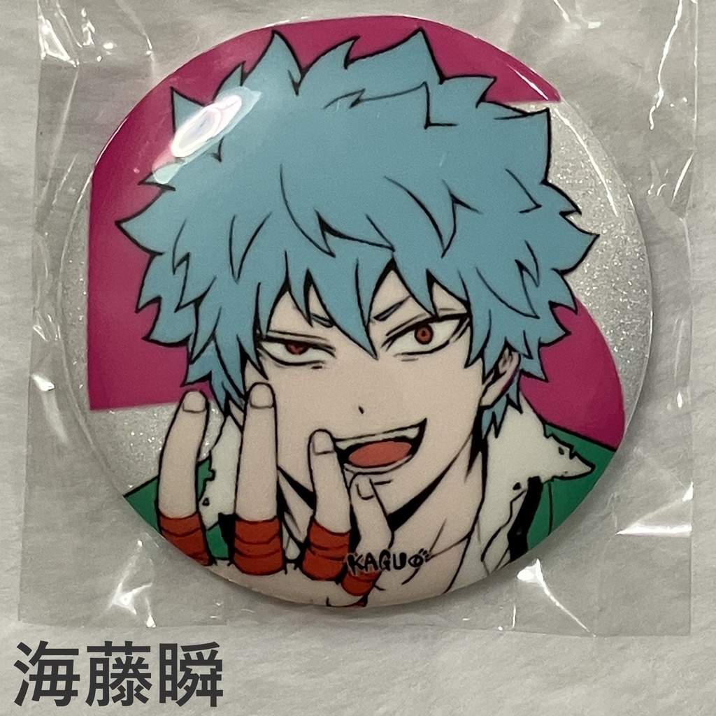 キラキラ缶バッジ