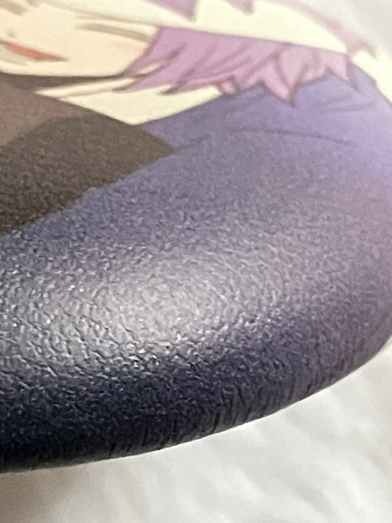 PUレザー缶バッジ