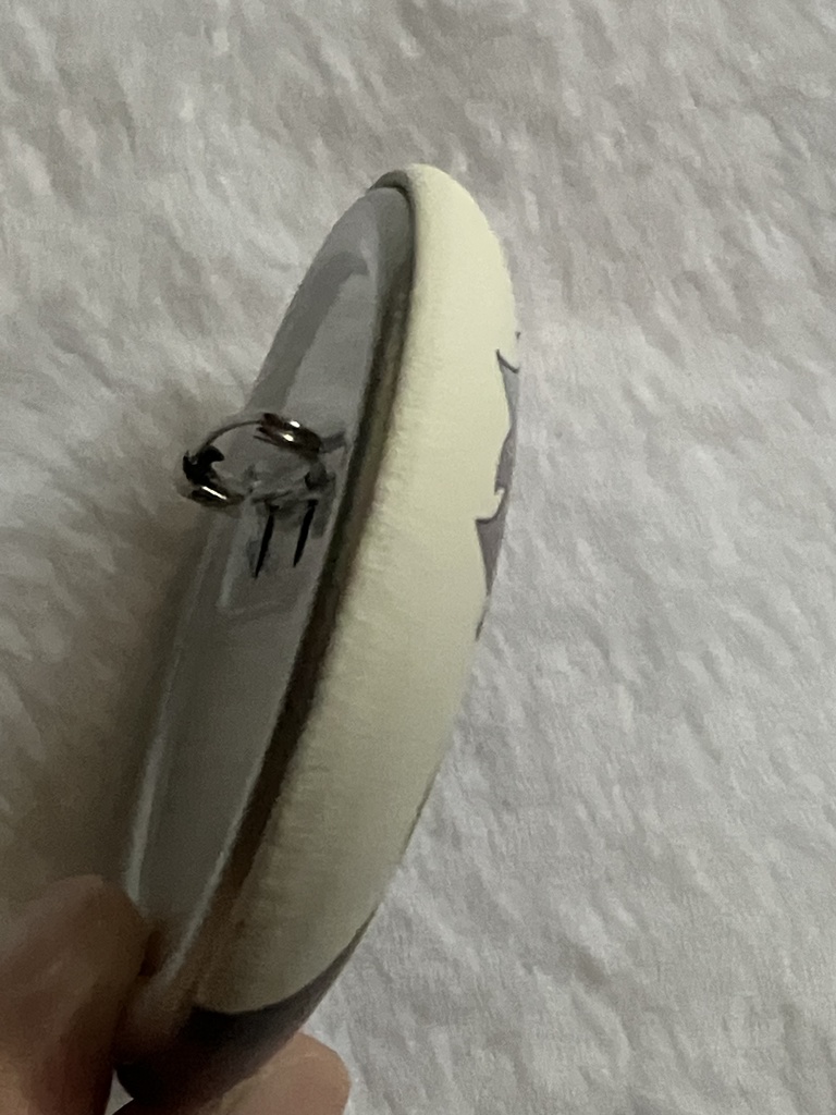 PUレザー缶バッジ