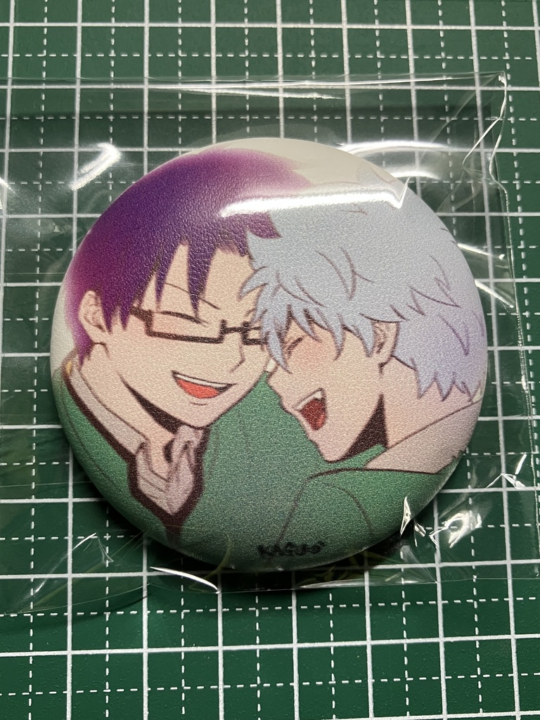 PUレザー缶バッジ