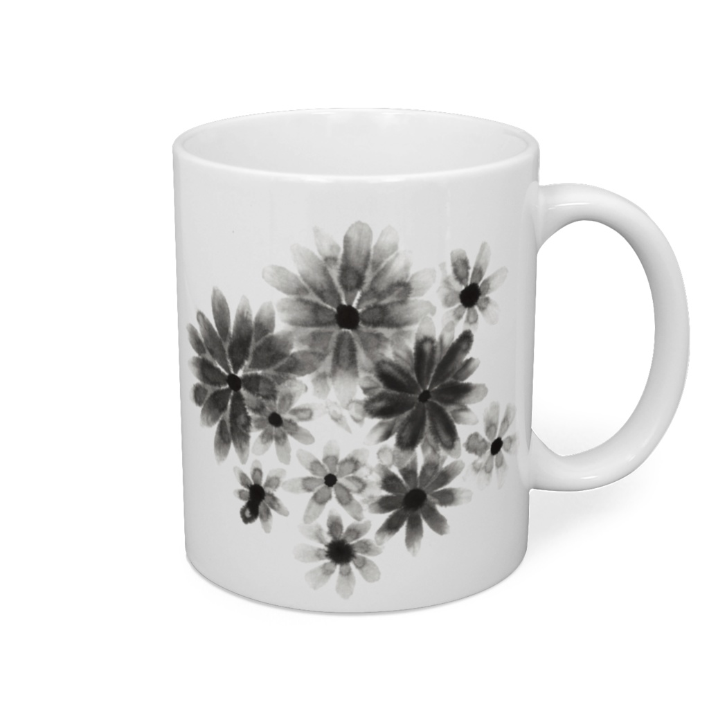 navis sumie flower mug
