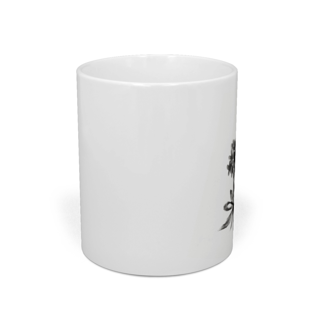 saori sumie flower mug