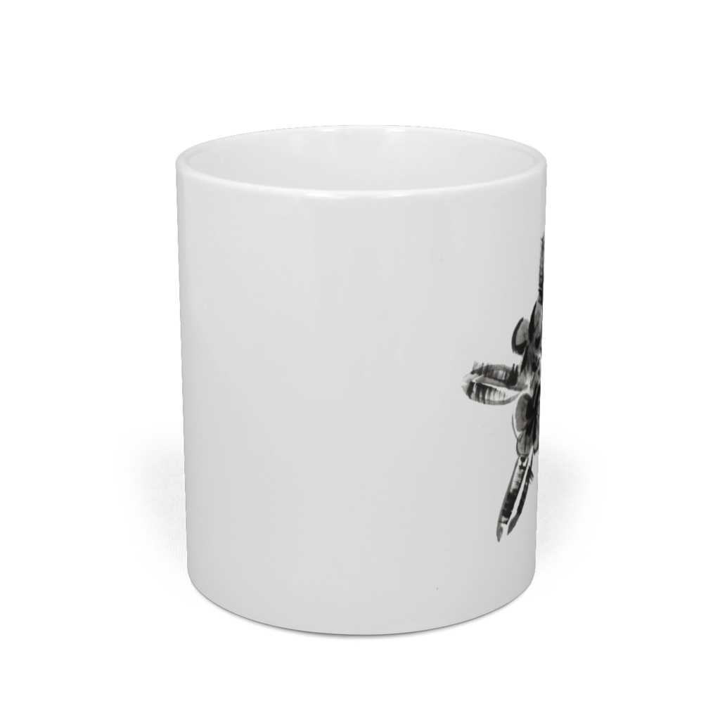 kina sumie flower mug