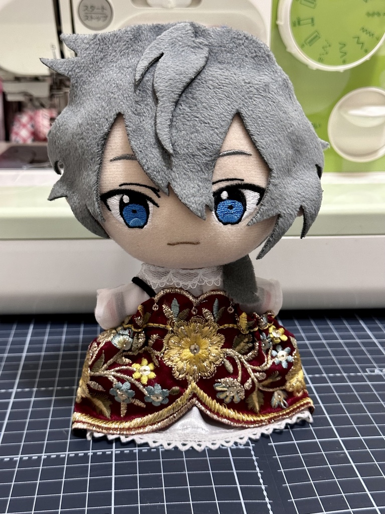 16cmぬい 刺繍リボンドレス - きの工房 - BOOTH