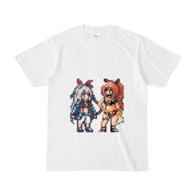 ウマ娘ドット絵Tシャツ(白)