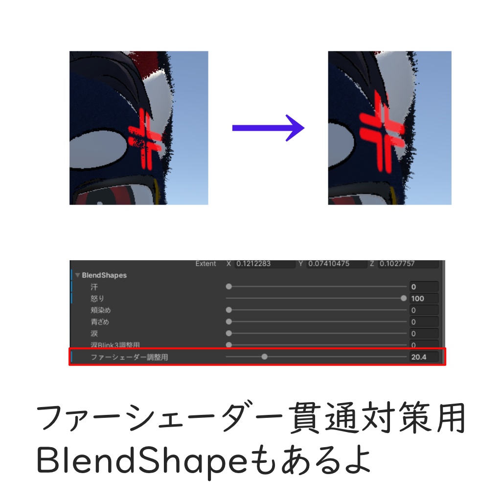 リベオスくん感情用パーツセット