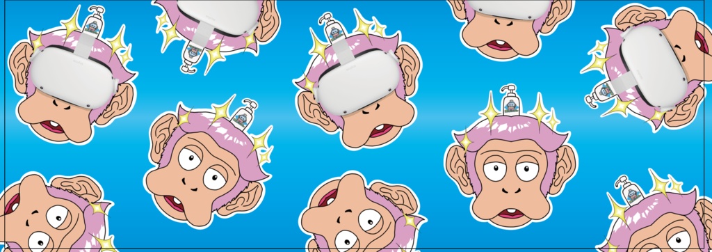 マスキングテープ 猿頭トリートメント 顔ランダム