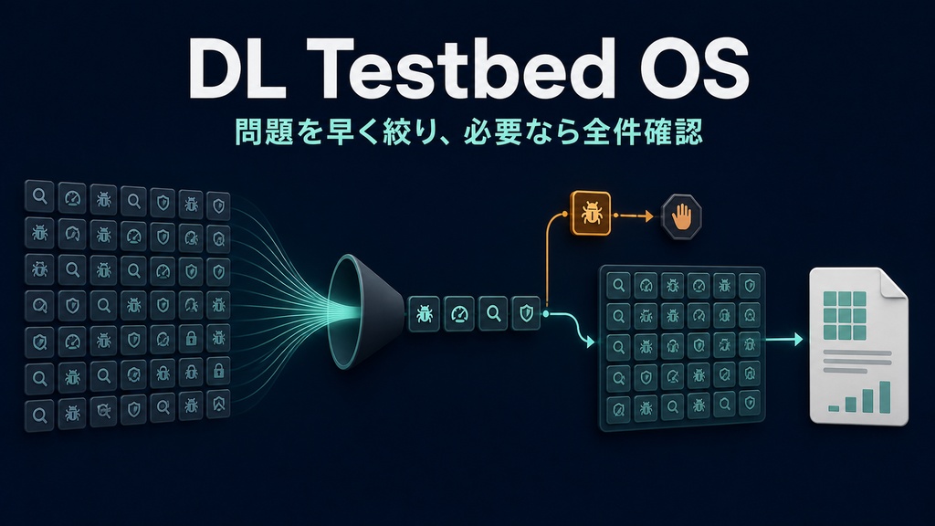 DL Testbed OS for macOS|作ったソフトを、効率的にテスト