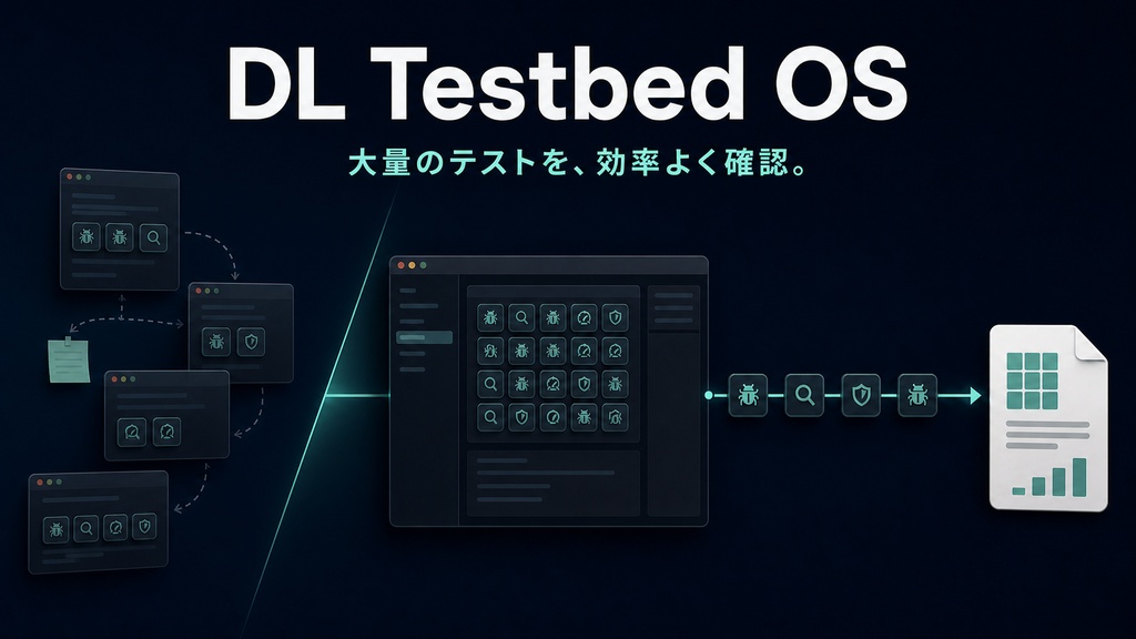 DL Testbed OS for macOS｜作ったソフトを、効率的にテスト